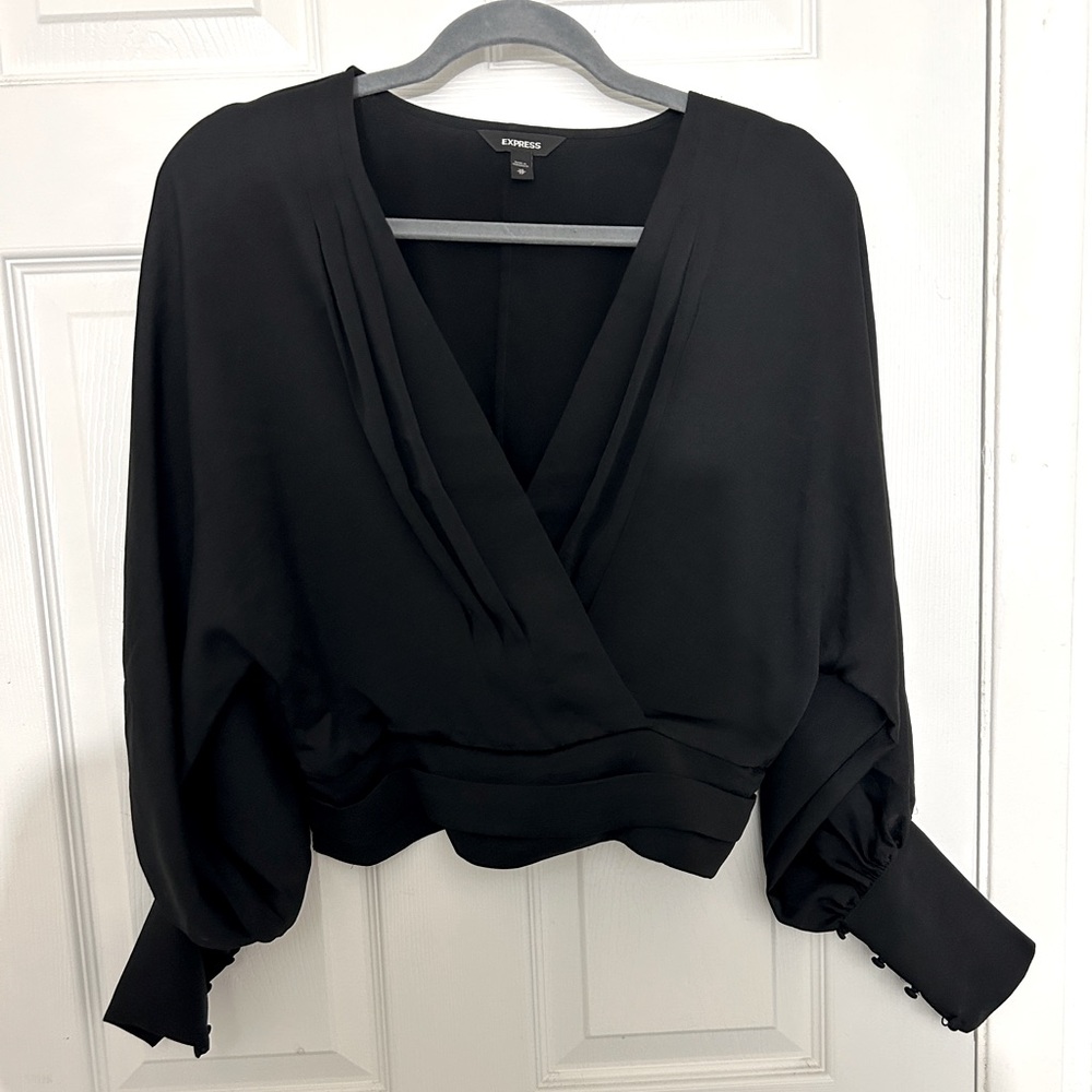 Express Black Women's Top